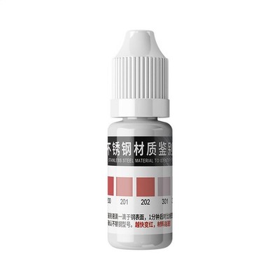 304/316 Stainless Steel Test Liquid Analysis Liquid 12ml Rapid Testing Reagent