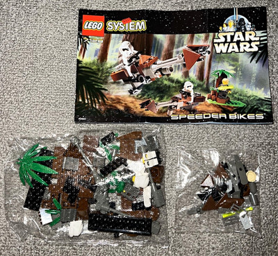 LEGO Star Wars Speeder Bikes 7128 Episode VI 93pc Vintage Retired Set
