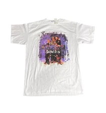 Vintage 90’s NOS Hanson Snowed In Christmas T Shirt Large Band Single Stitch NEW