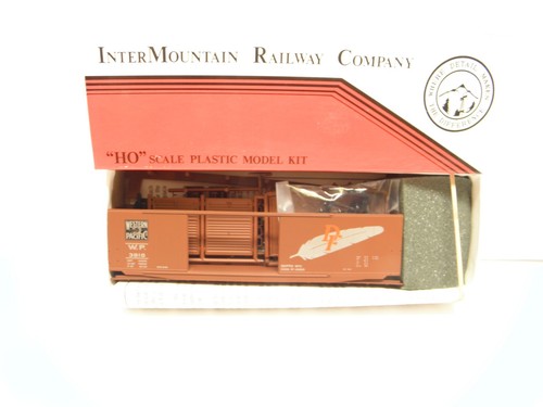 INTERMOUNTAIN 50' D/D00R BOXCAR - WESTERN PACIFIC - WP #3815-ESCALA HO-KIT | Zustand: New