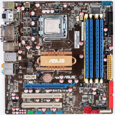 Asus P5N7A-VM LGA775 MicroATX Motherboard 8GB DDR2 nForce 730i Intel Core 2 Duo