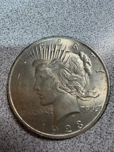 1923 P Peace Dollar Coin - 90% Silver AU/BU You Decide Condition
