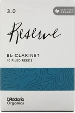 D'Addario Organics Reserve Bb Clarinet Reeds - 3.0 (10-pack)
