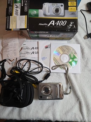 Fujifilm FinePix A Series A400 4.1MP Digital Camera - Silver for