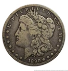 Terrific 1890 CC Carson City Morgan Silver Dollar $1 US Coin