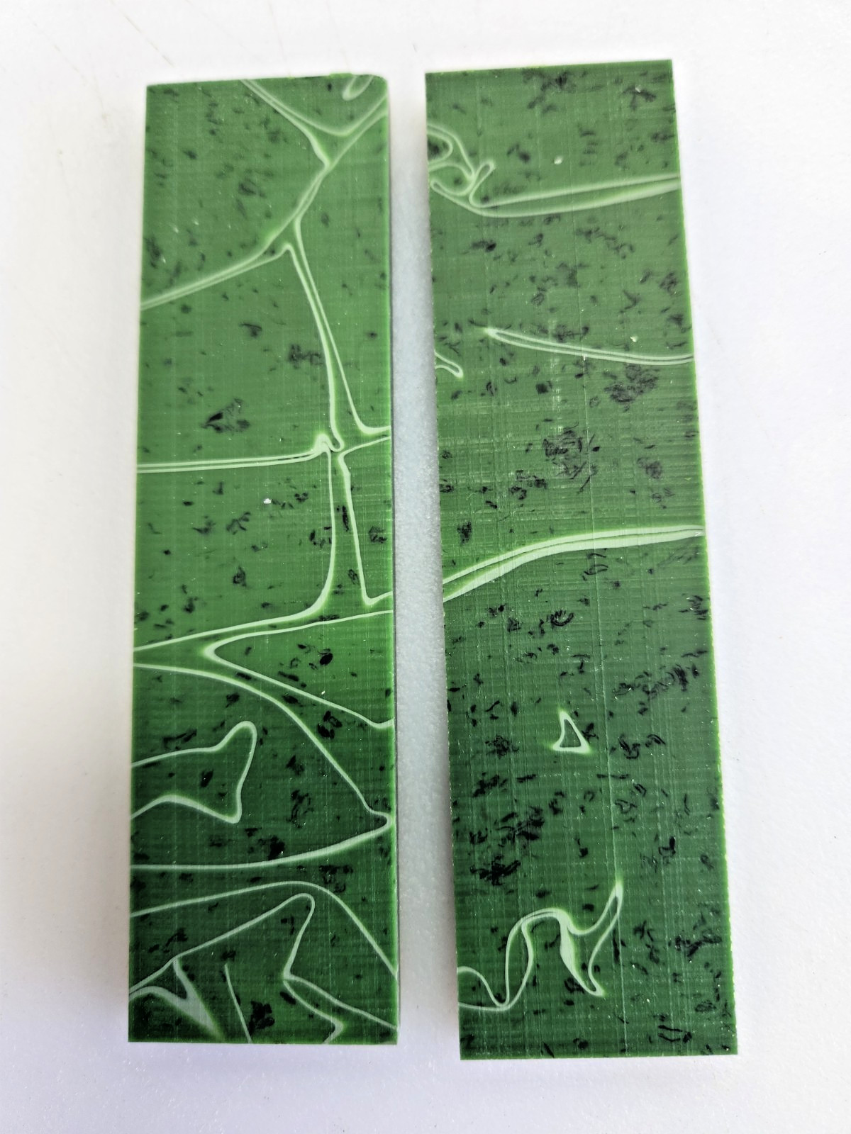 2 Pcs Of 1/8 Kirinite™ CYCLONE  Knife Handle Blanks Scales 1/8  x 5.5 x 1.5 inch