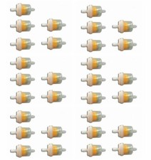 30 Motor Inline Gas Oil Fuel Filter Small Engine For 1/4'' Line 6-7mm Hose