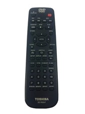 Used Replacement Remote Control - Tested Working - Toshiba SE-R0047 DVD Vid Z6