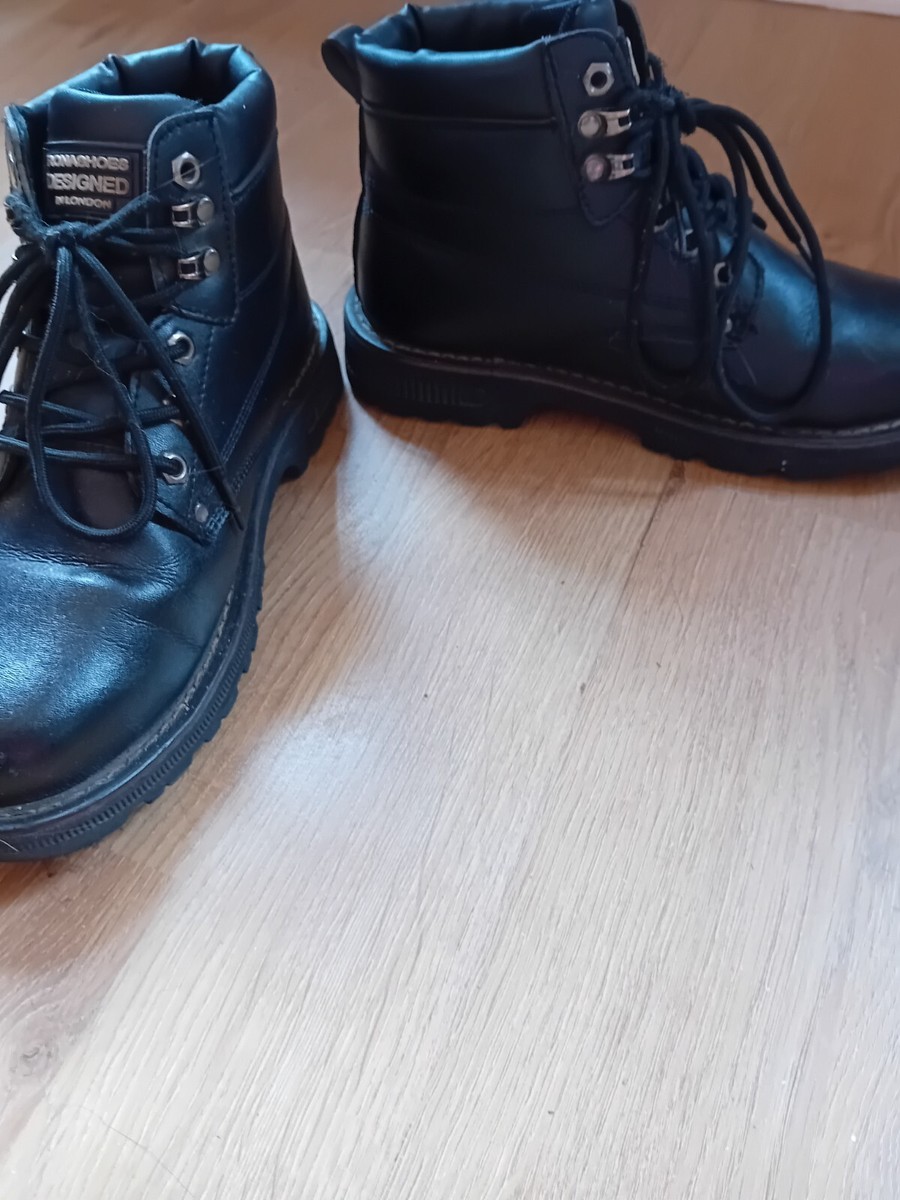 steel toe cap boots size from Rona Shoes, black, waterproof, no