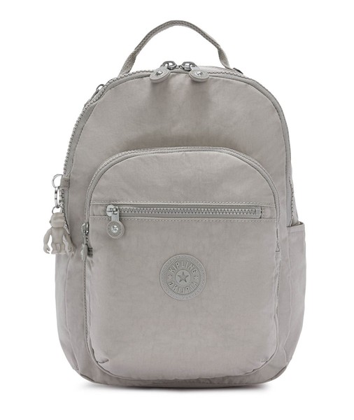 Kipling Basic Seoul Backpack S Rucksack Freizeitrucksack Tasche Grey Gris Grau-image