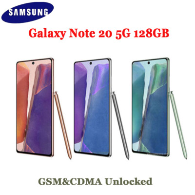 NEW SEALED Samsung Galaxy Note 20 5G N981U 128GB Factory Unlocked Smartphone US