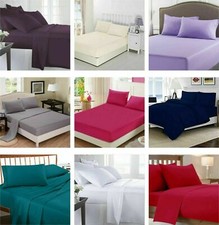 500TC 100 Egyptian Cotton Sheet Set/Fitted RV Camper Short Queen Size 60"x75"
