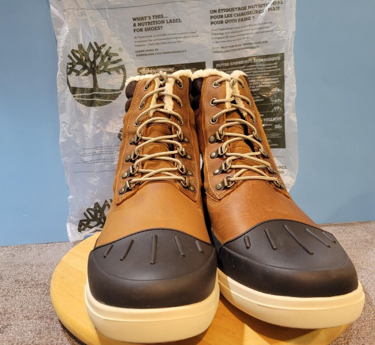 Timberland Ashwood Park 6 Inch Warm Lined Mens Boots Size 13 Brown TB0A1Z47 Amazon.com | Timberland PRO Men main image 2