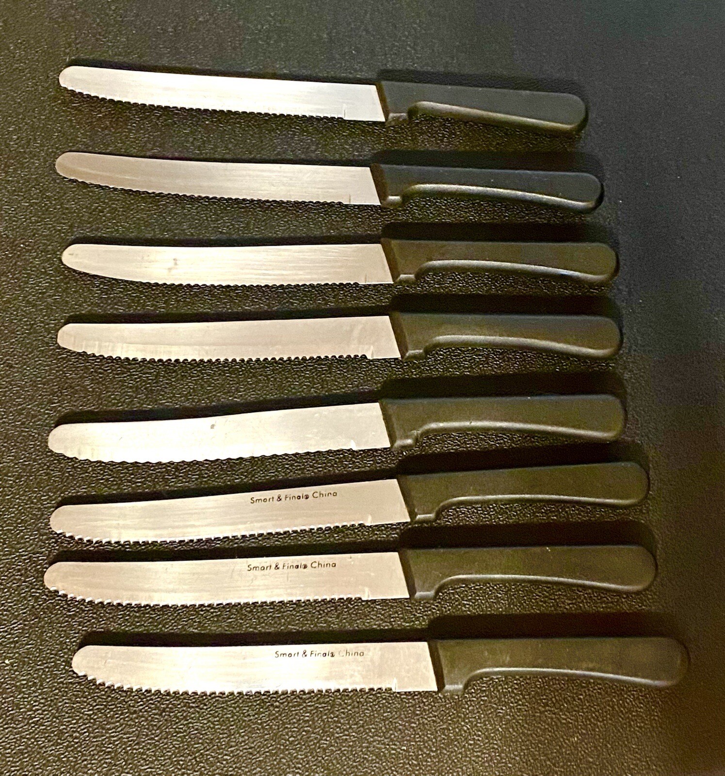 Lot of 8 mix match steak knives Tramontana Bakers & Chefs & 992 All in