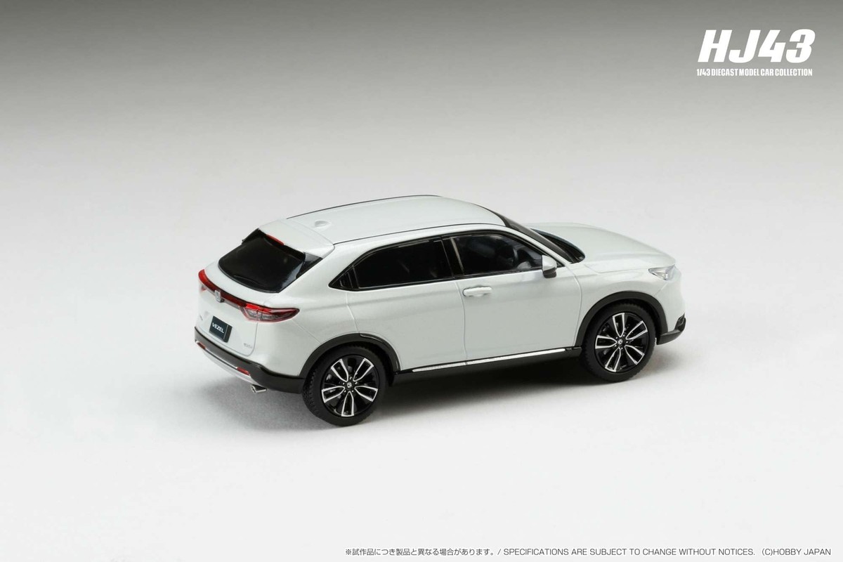 ミニカー VEZEL 1/43 新型ホンダ VEZELの1/43(約10cm)スケールミニカーが登場 2021年4