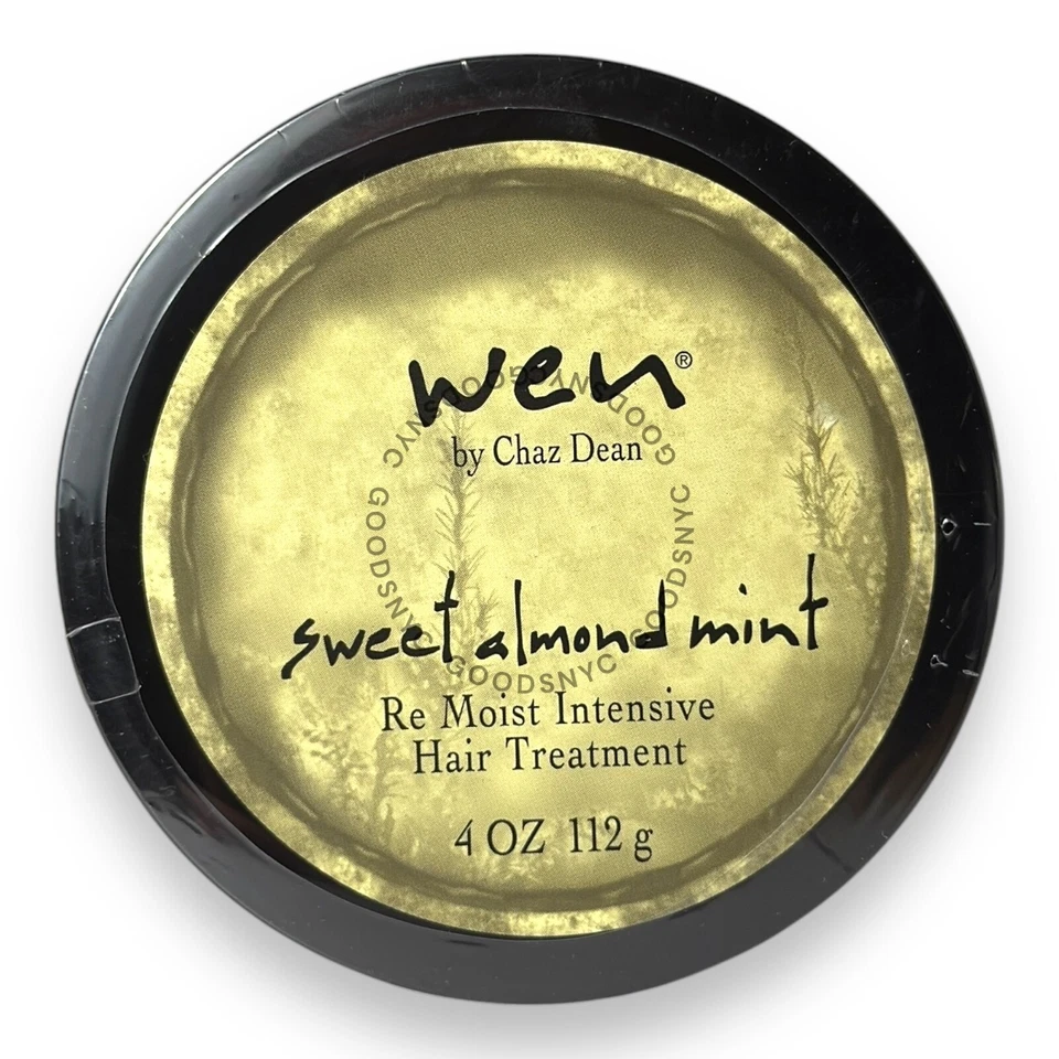 Wen Sweet Almond Mint Re Moist Intensive Hair Treatment 4oz Chaz Dean NEW SEALED - Image 2 of 4