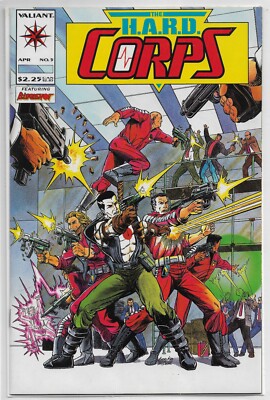 H.A.R.D CORPS #5 - 1993 Valiant Comics