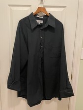 Paul Frederick Dress Shirt Mens Size 18-35 Long Sleeve