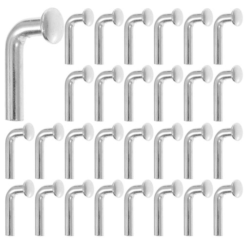 100 Pcs Pallet Rack Safety Pins Racking Locking Clip Hooks Drop System