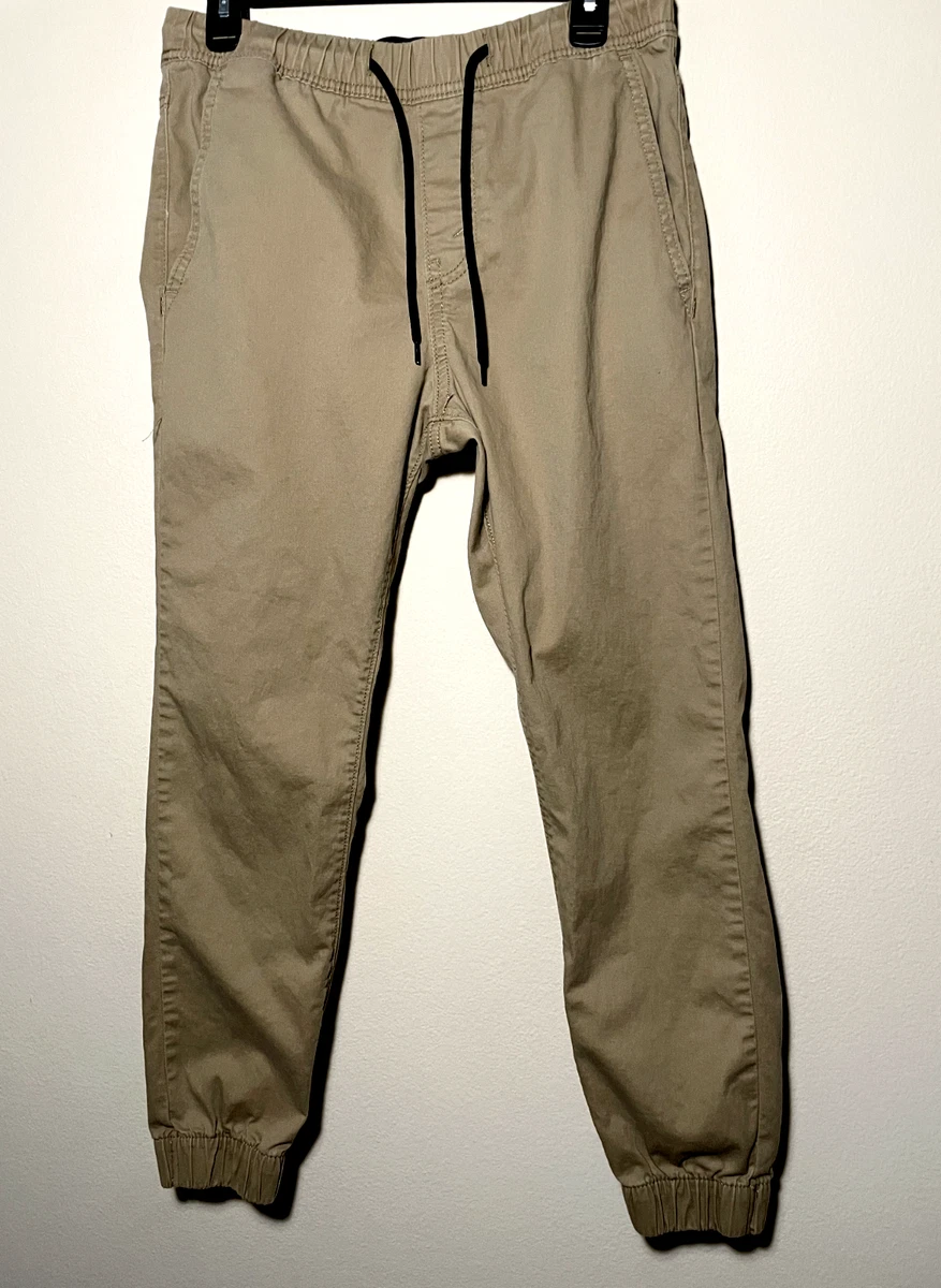 Denizen from Levi's Jogger Pants Men's Small Khaki Pull On Stretch Cotton  Casual