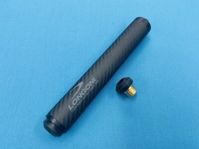 LONGONI CUE EXTENSION 20 cm. WITH ADAPTER   **  # 1 LONGONI DEALER IN USA.