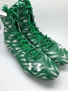 green high top cleats