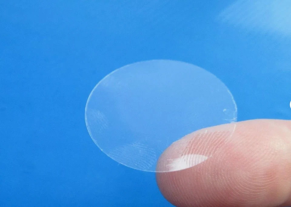 HOME BY POST Clear GIFT WRAP Seal TABS Sticky Adhesive Sellotape Tape Discs Spots Dots Fixers