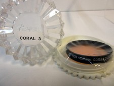 40.5 Tiffen Coral 3 Round Glass Filter 40.5mm Filters 40.5F 405CO3