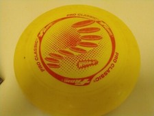 Pro Classic Yellow Frisbee Disc WHAM-O 10" 9/28/23.