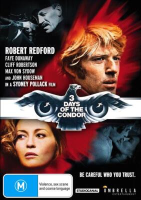 3 Days of the Condor - Robert Redford (DVD) Australia Region 4- NEW & SEALED