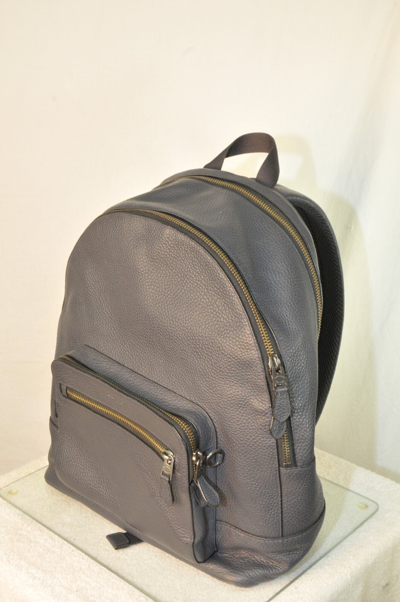 ブラック☆COACH☆WEST BACKPACK F23247 COACH NEW YORK West Backpack Pebble Leather Model F23247