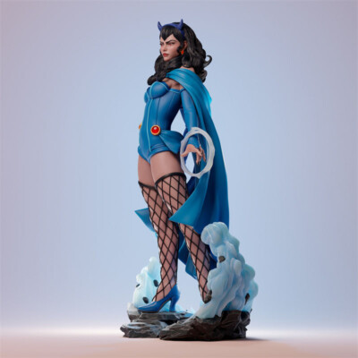 1/4 48cm Raven Bombshell 3D Print Garage Kit Model Kit Unpainted Unassembled GK