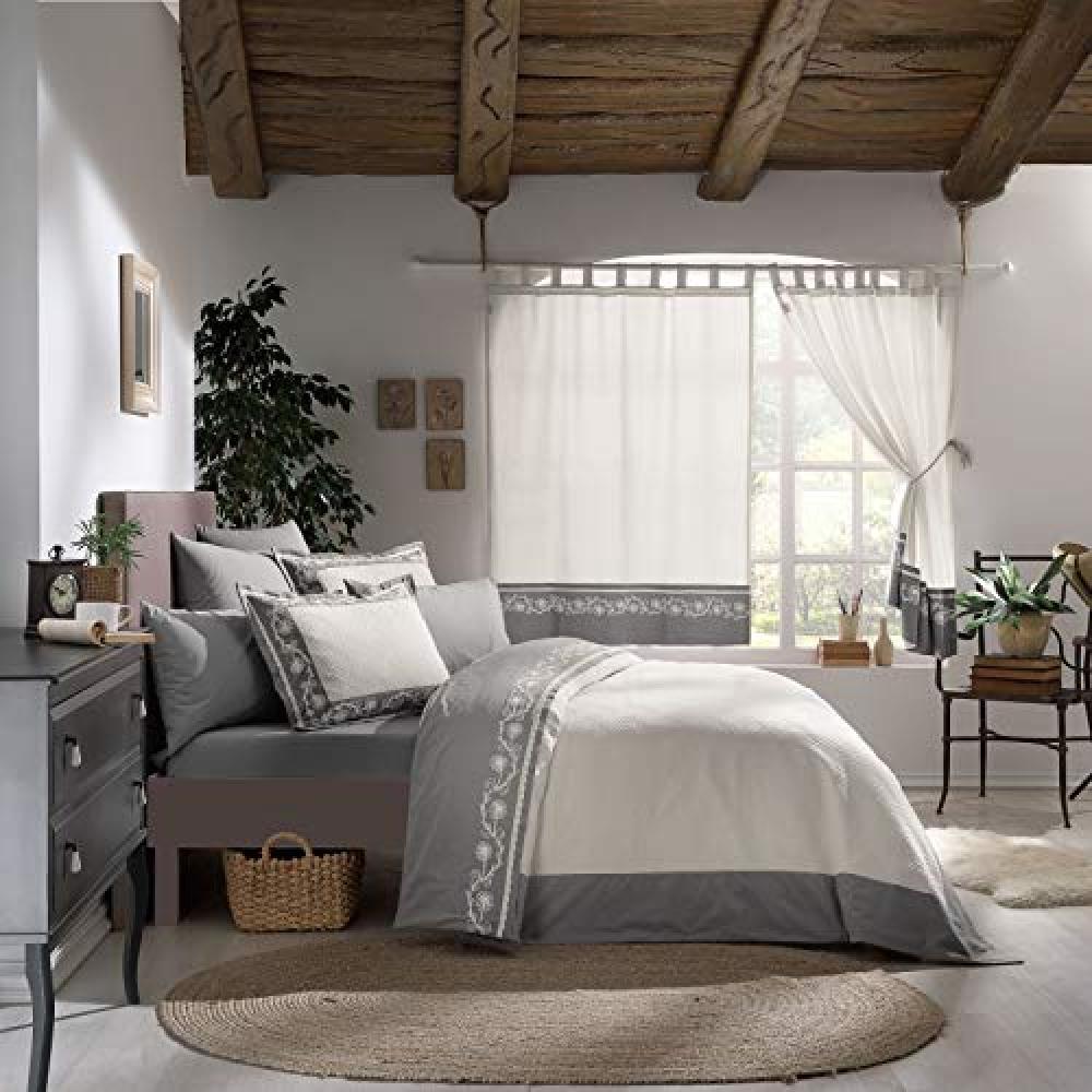 (TG. King size) Stanley Hamilton Hisar Cottage Collection - Set di biancheria da