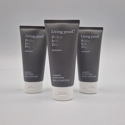 3 x 60 ml (180 ml) Living Proof Perfect Hair Day Shampoo Haarpflege
