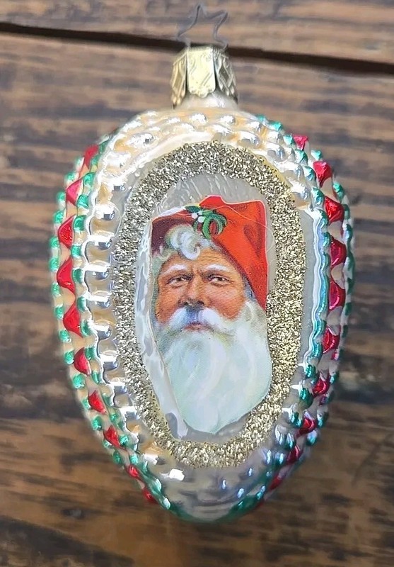 Kurt Adler Santa Ornament