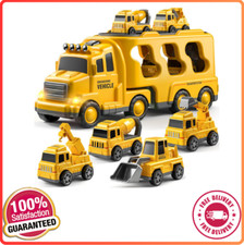 Truck Toys for 3 4 5 6 Years Old Boys, Toddler Car Toys for Toddler Boys Ages 3-
