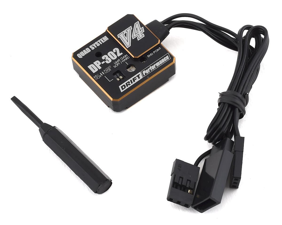 Yokomo DP-302 V4 Drift Steering Gyro (Black) [YOKDPP-302V4B Yokomo DP-302 V4 Drift Steering Gyro (Black) [YOKDPP-302V4B