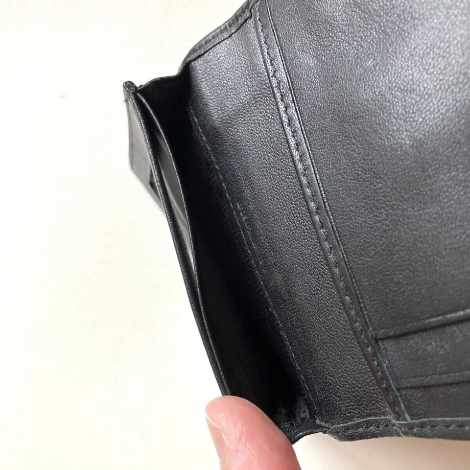 Estuche para tarjetas de visita de cuero auténtico TUMI Foto 4 de 4