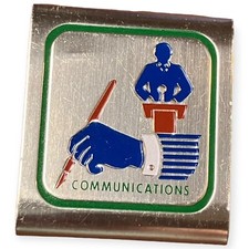 Boy Scouts of America BSA Cub Communications Skill Award Metal Belt Slide Loop