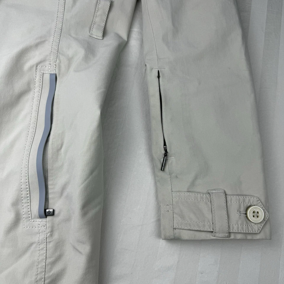 Chaqueta Columbia Zenith Vista Mujer Mediana Beige Omni-Calor Impermeable Gabardina Foto 4 de 4