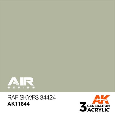 AK INTERACTIVE 11844 - Acrylic paint RAF Sky FS 34424 17ml