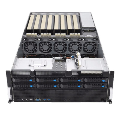 ASUS ESC8000A-E11 8GPU Server/4X 3000W PSU/Support 2X EPYC 7002/7003 CPU/CTO