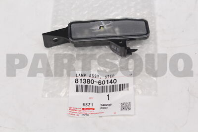 8138060140 Genuine Toyota LAMP ASSY STEP 81380-60140 | eBay