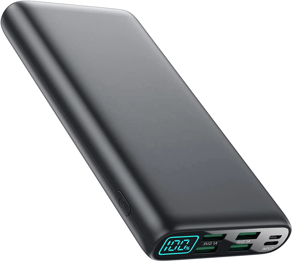 Power Bank 30000mAh Backup Battery 4 USB Cell Phone Smartphone Portable Charger