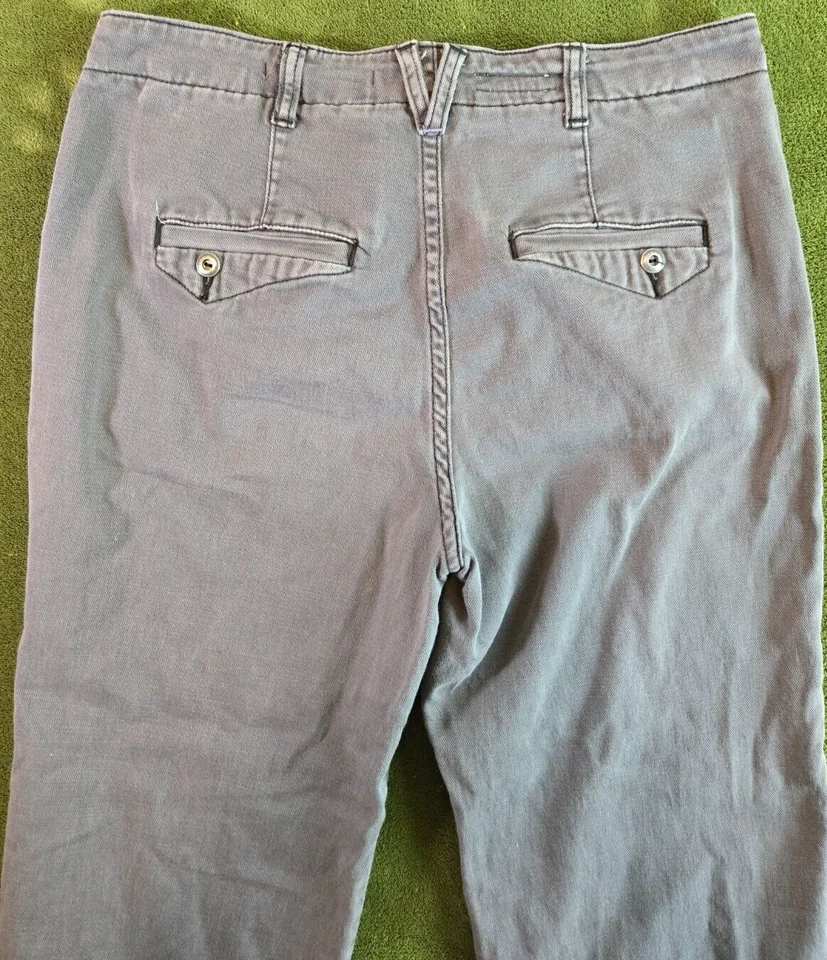 Pantalones de mezclilla para mujer Pilcro Anthropology Urban Outfitters vintage de pierna ancha recta 27P Foto 4 de 4