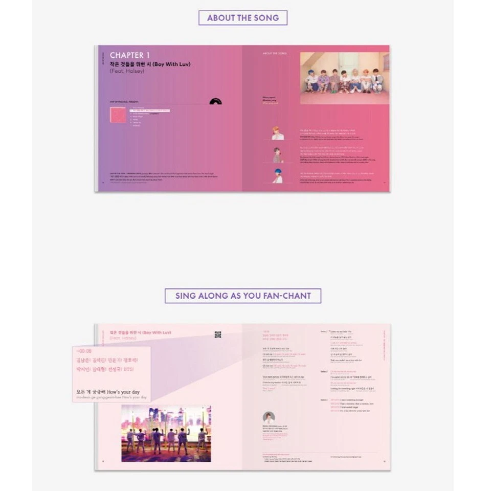 BTS Lyrics Inside Korean Book - Image 4 of 4