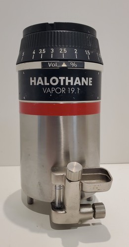 Drager Vapor 19.1 - Halothane Safety Fill Anesthesia Vaporizer 0.2 - 5 Vol. %