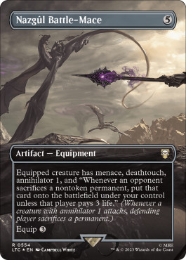 Magic MTG - Nazgûl Battle-Mace - MINT/NMINT - EN - FOIL
