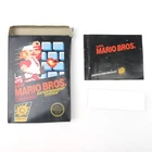 1985 - Super Mario Bros - Nintendo NES - BOX & MANUAL ONLY - Non Rev A