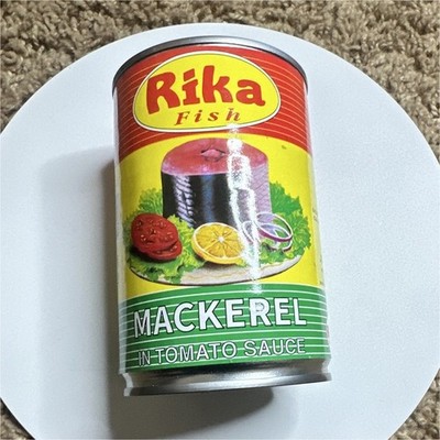 Rika Fish Mackerel in Tomato Sauce, Pantry Aisle Canned